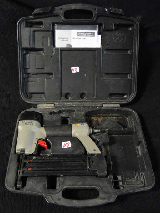porter cable brad nailer manual Cash auctions auction: estate items online item: porter cable.
