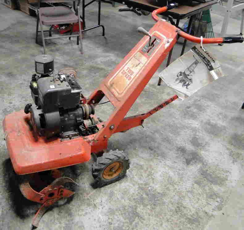 210: Gilson rotary tiller with 5 hp motor; not working - Jan 29, 2012