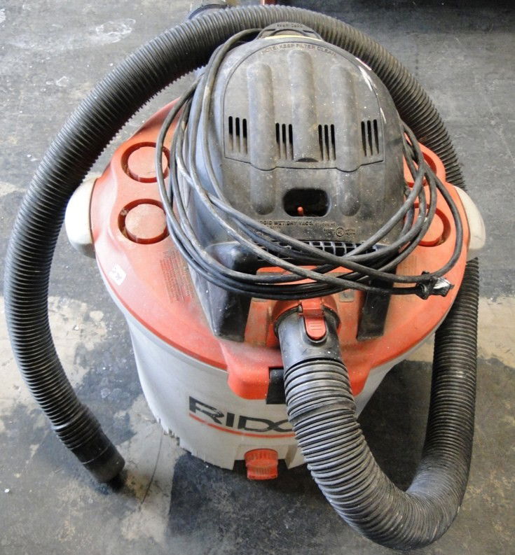 271 Ridgid 6.5hp 16 gallon shopvac PICKUP ONLY/NO