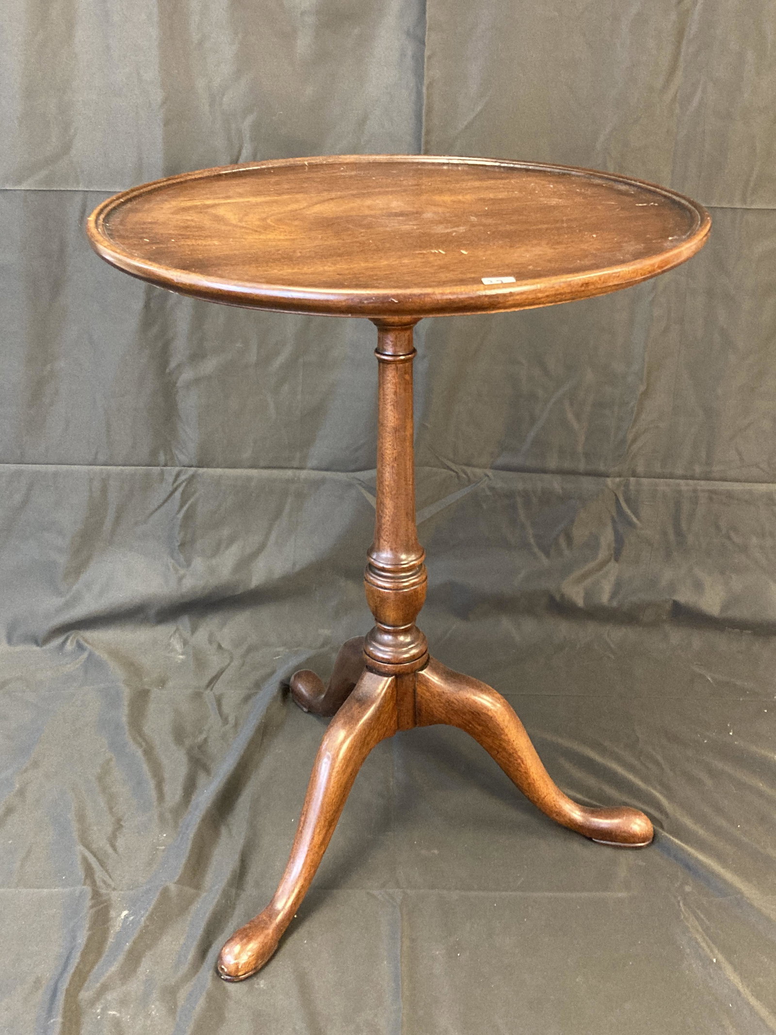 Mahogany Tilt-Top Queen Anne Table (1 of 6)