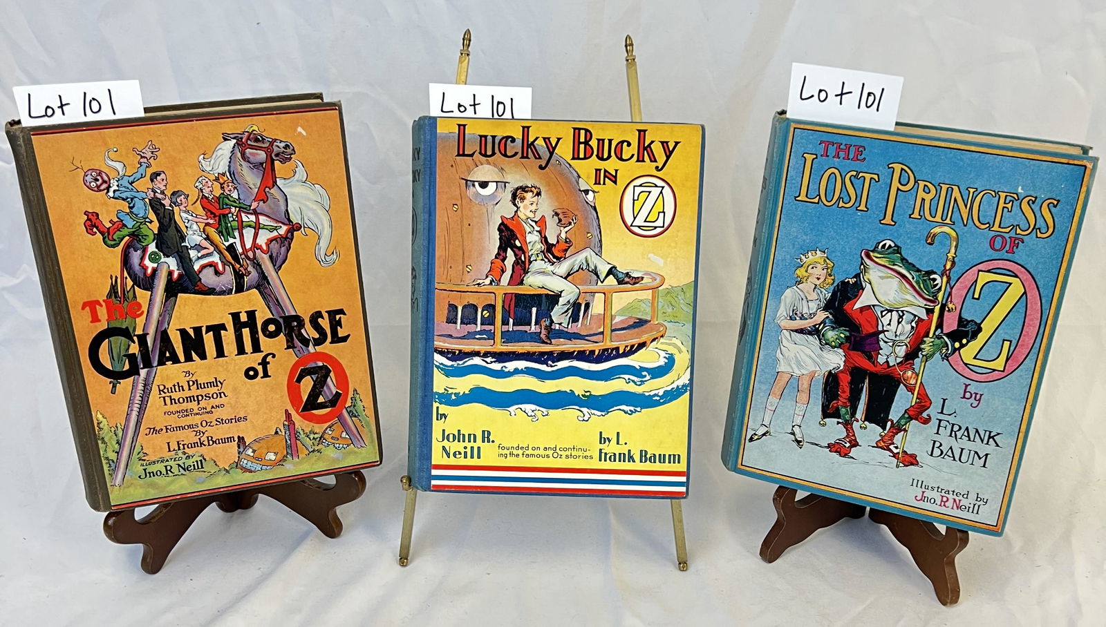 3 L. Frank Baum Original Oz Books (1 of 8)