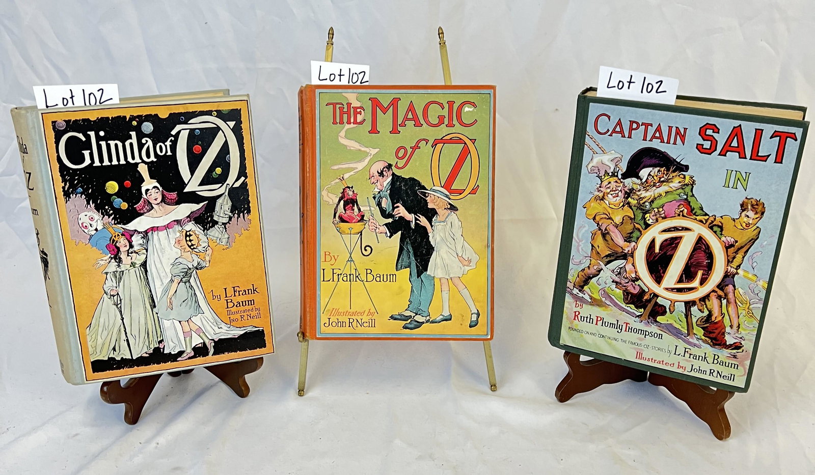 3 L.Frank Baum Original Oz Books (1 of 12)