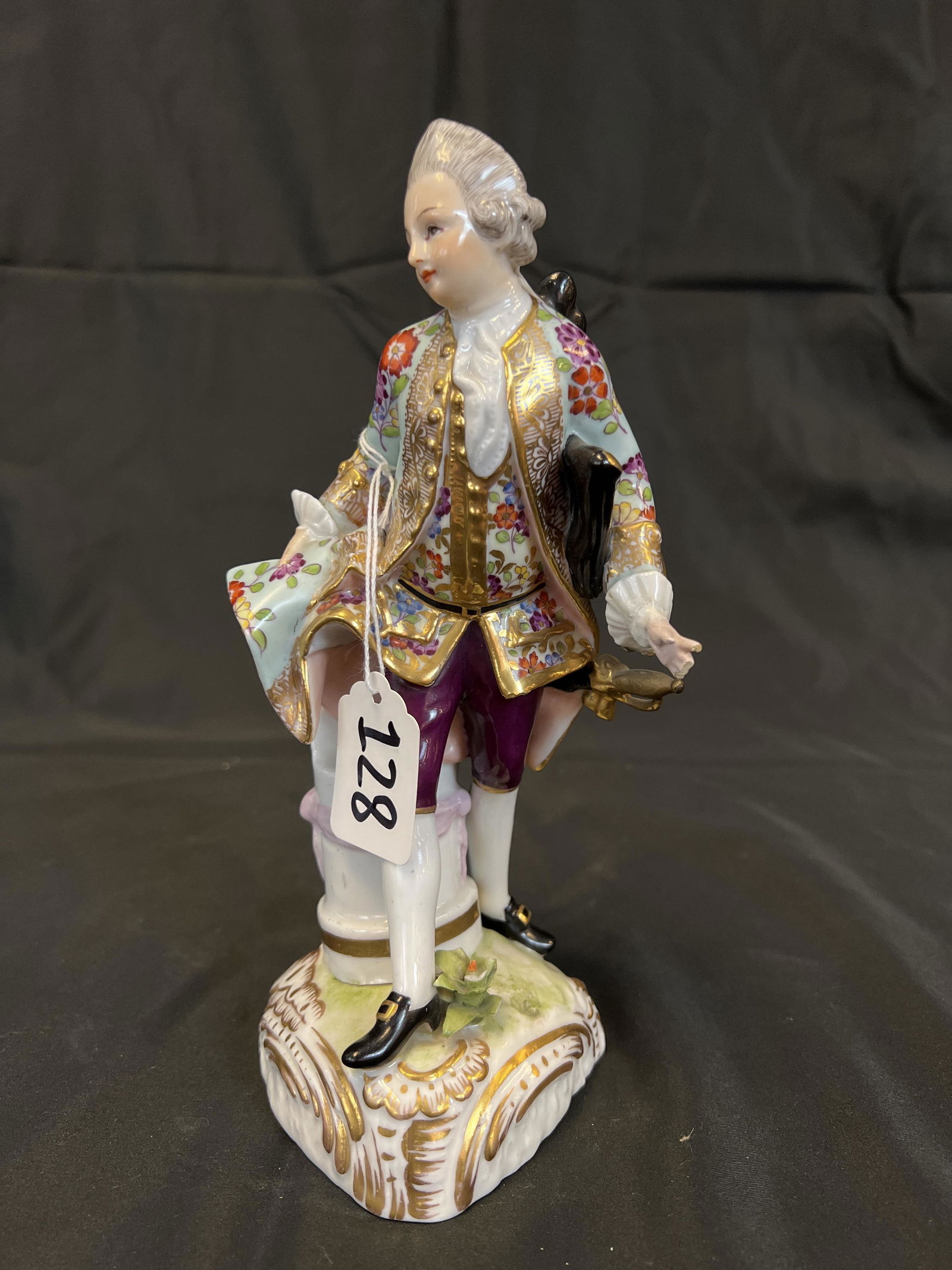 Pair of Signed Dresden Figurines (1 of 7)