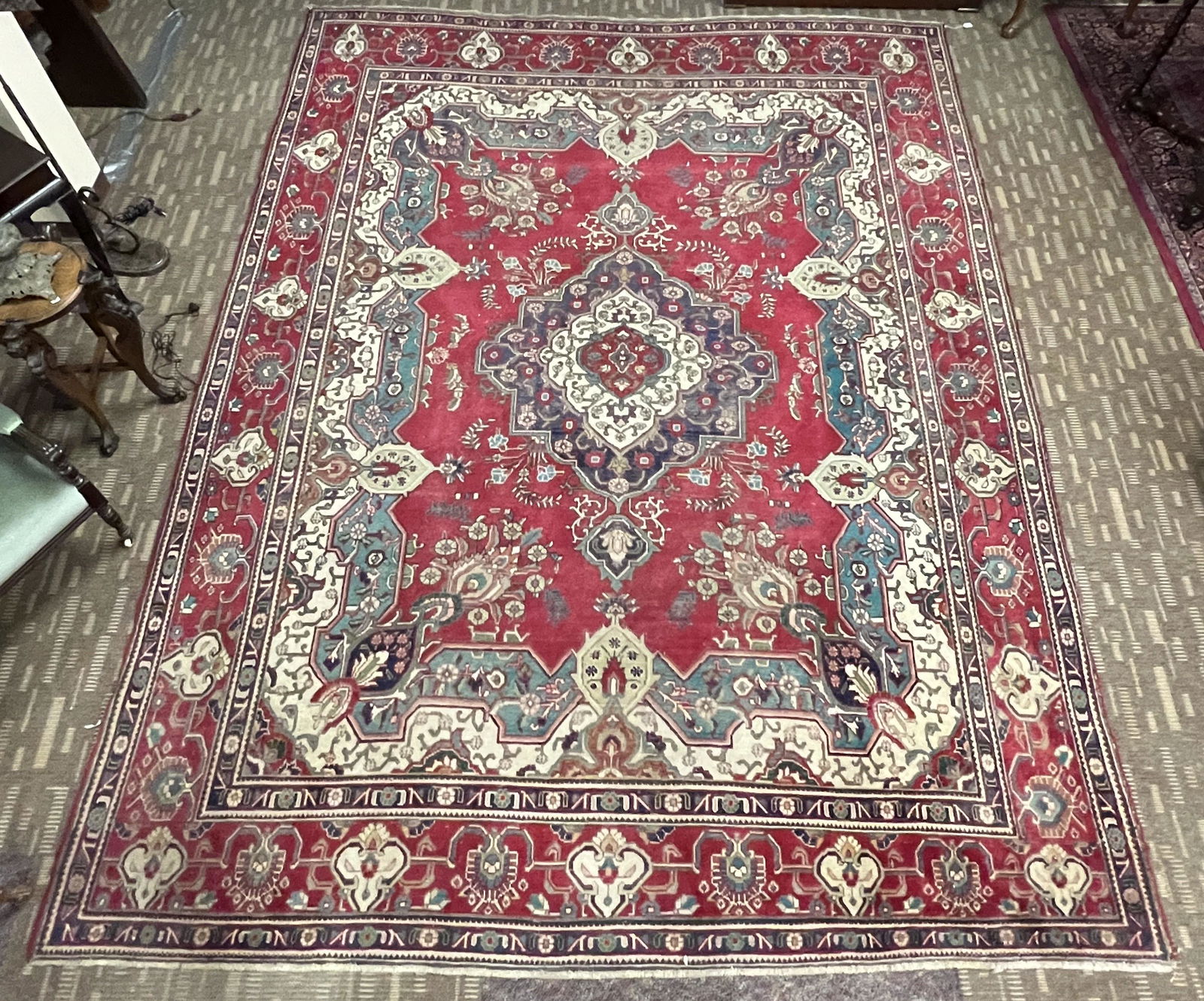 Large Hand-Tied Middle-Eastern Rug (1 of 6)