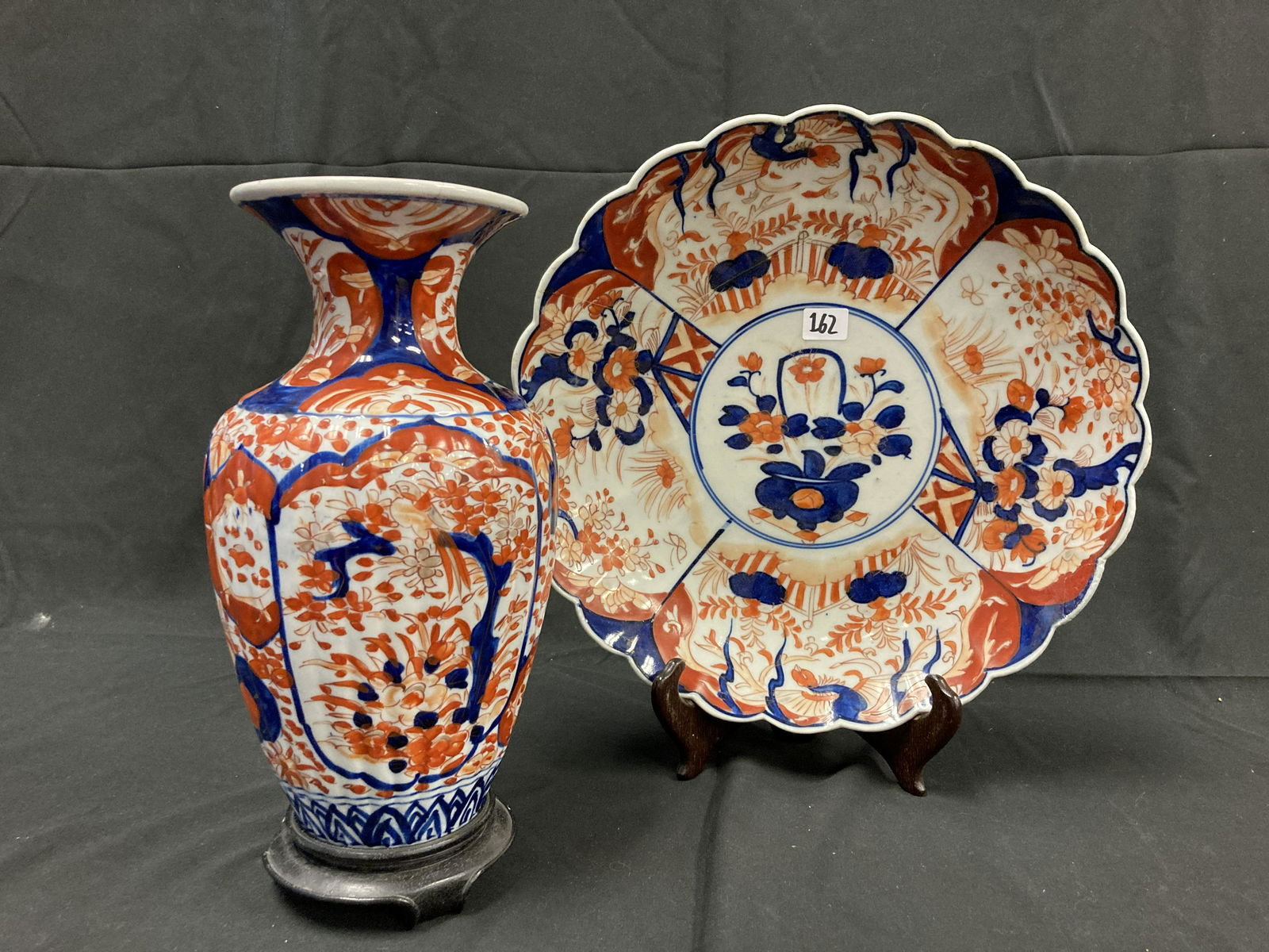 Antique Imari Vase and Charger (1 of 7)
