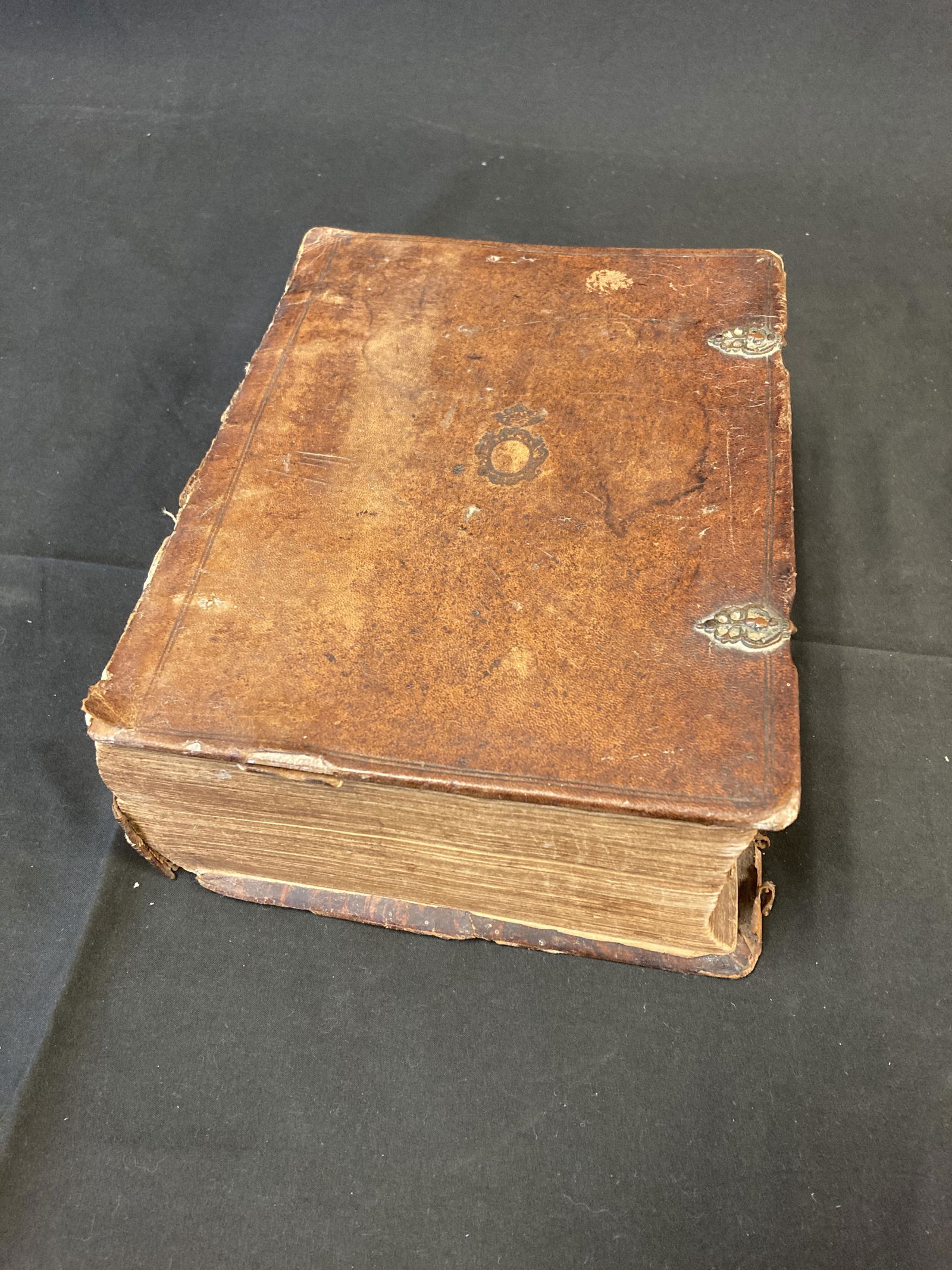 1736 German Block-Print Bible (1 of 5)