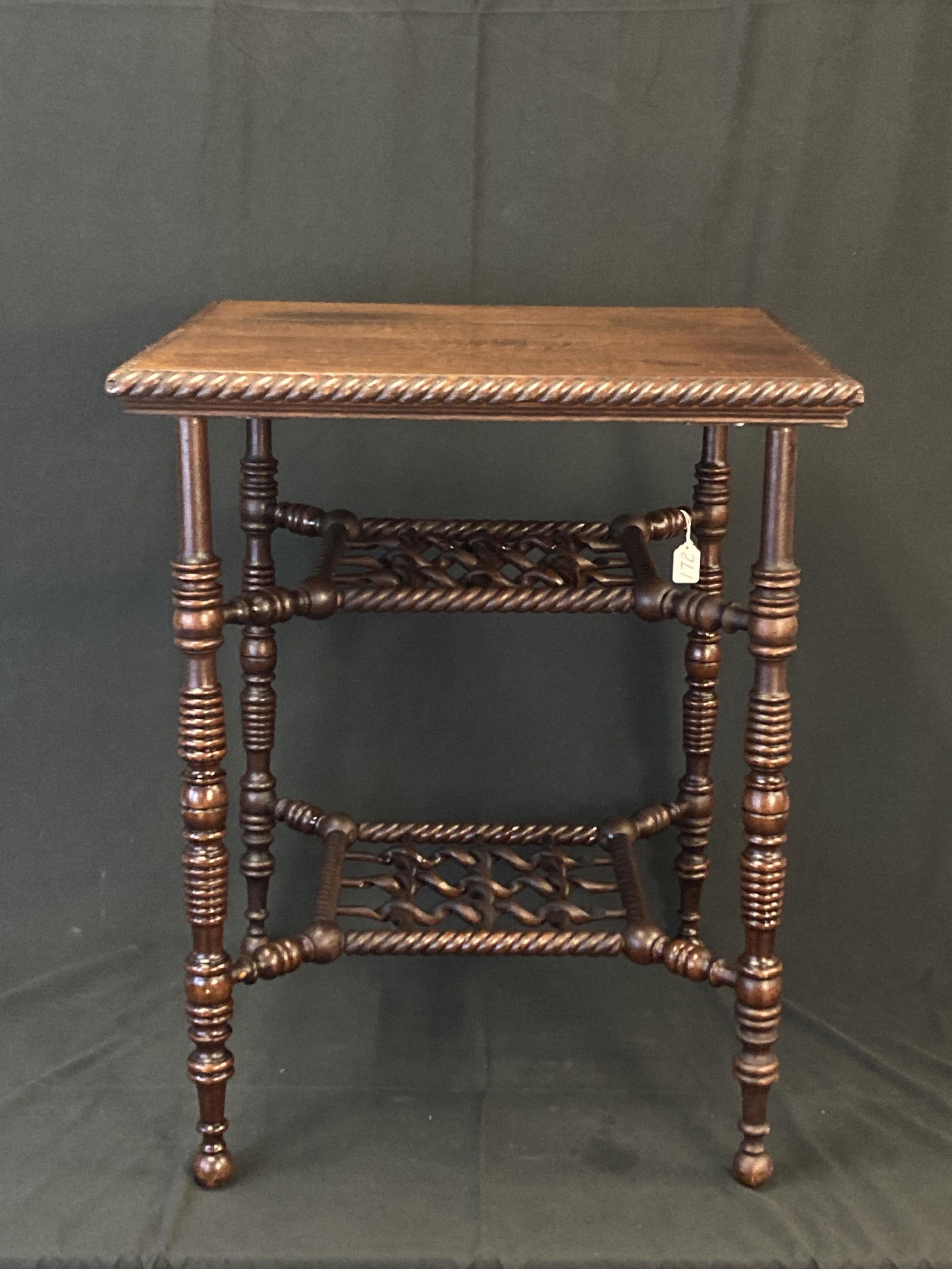 Elaborate Barley-Twist 3-Tier Table (1 of 9)