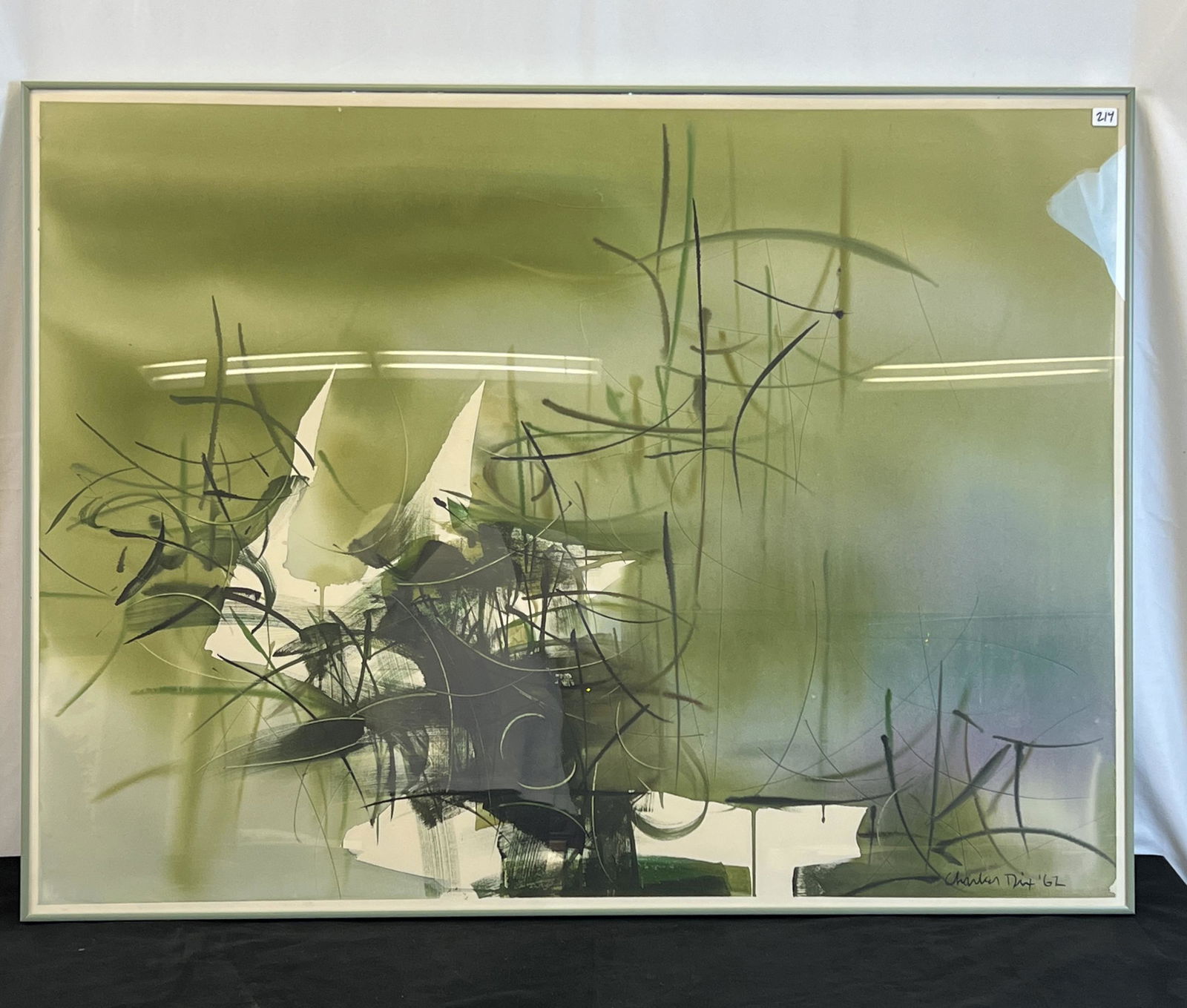 Charles Dix 1962 Watercolor (1 of 7)