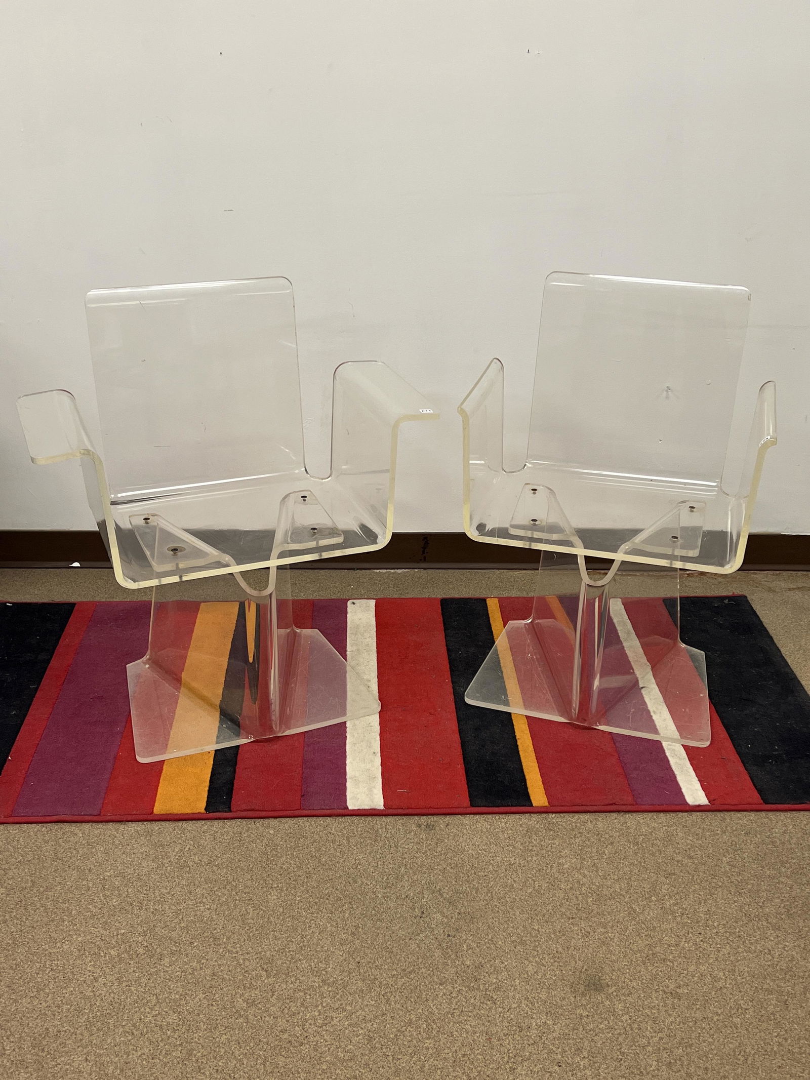 1960's Futuristic Lucite Chairs (1 of 11)