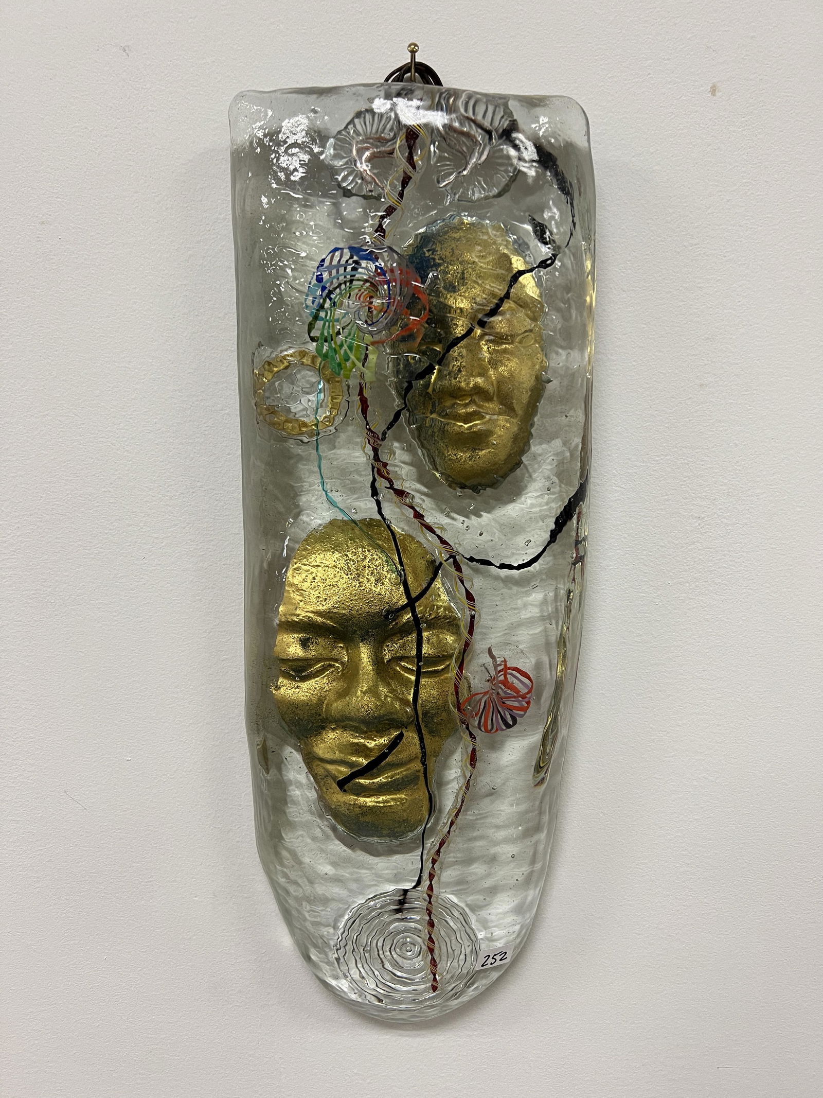 Susan Goll  Art Glass Wall Mount Sculpture (1 of 13)