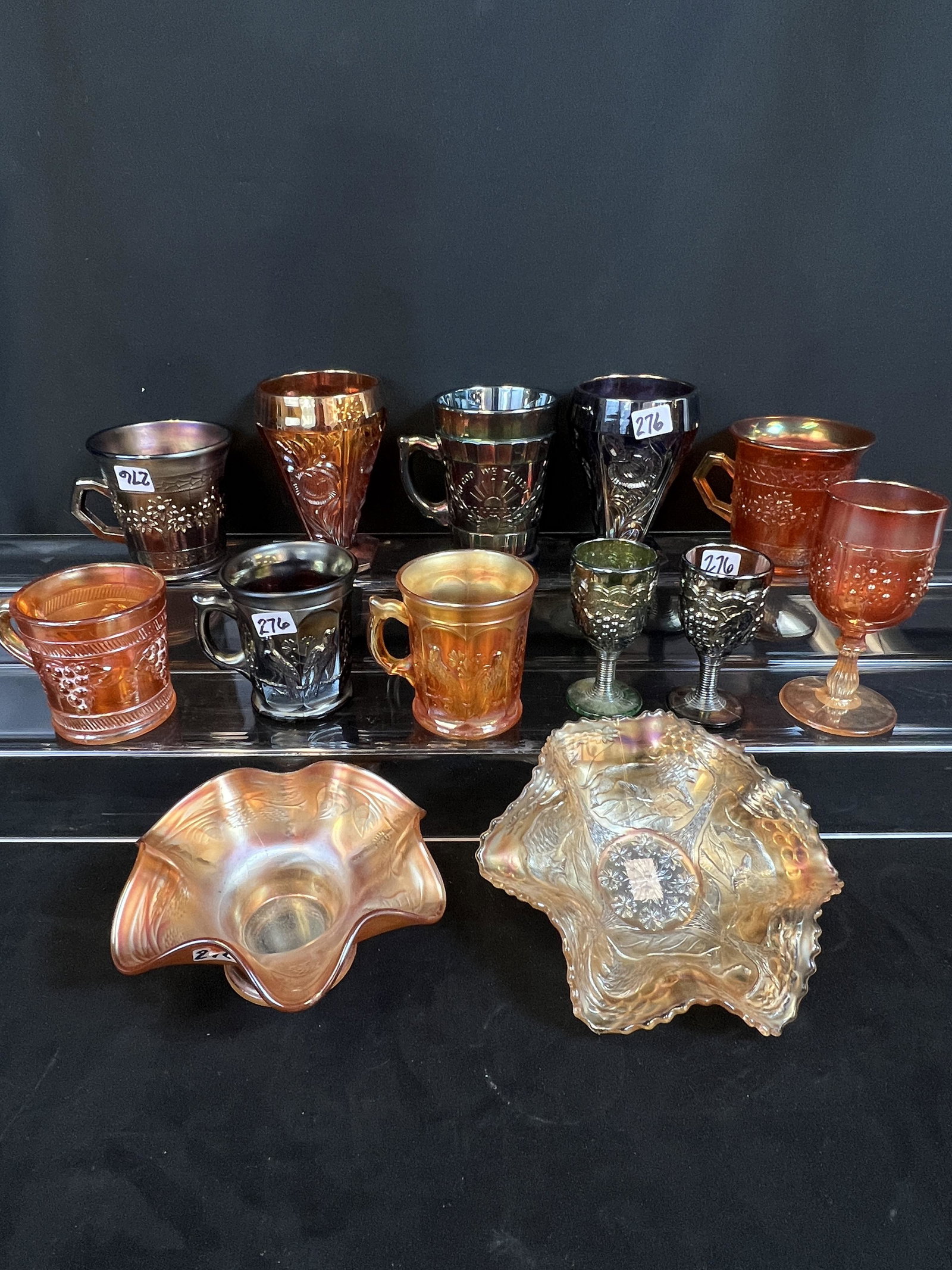 Carnival Glass Mugs, Tumblers & More (1 of 14)