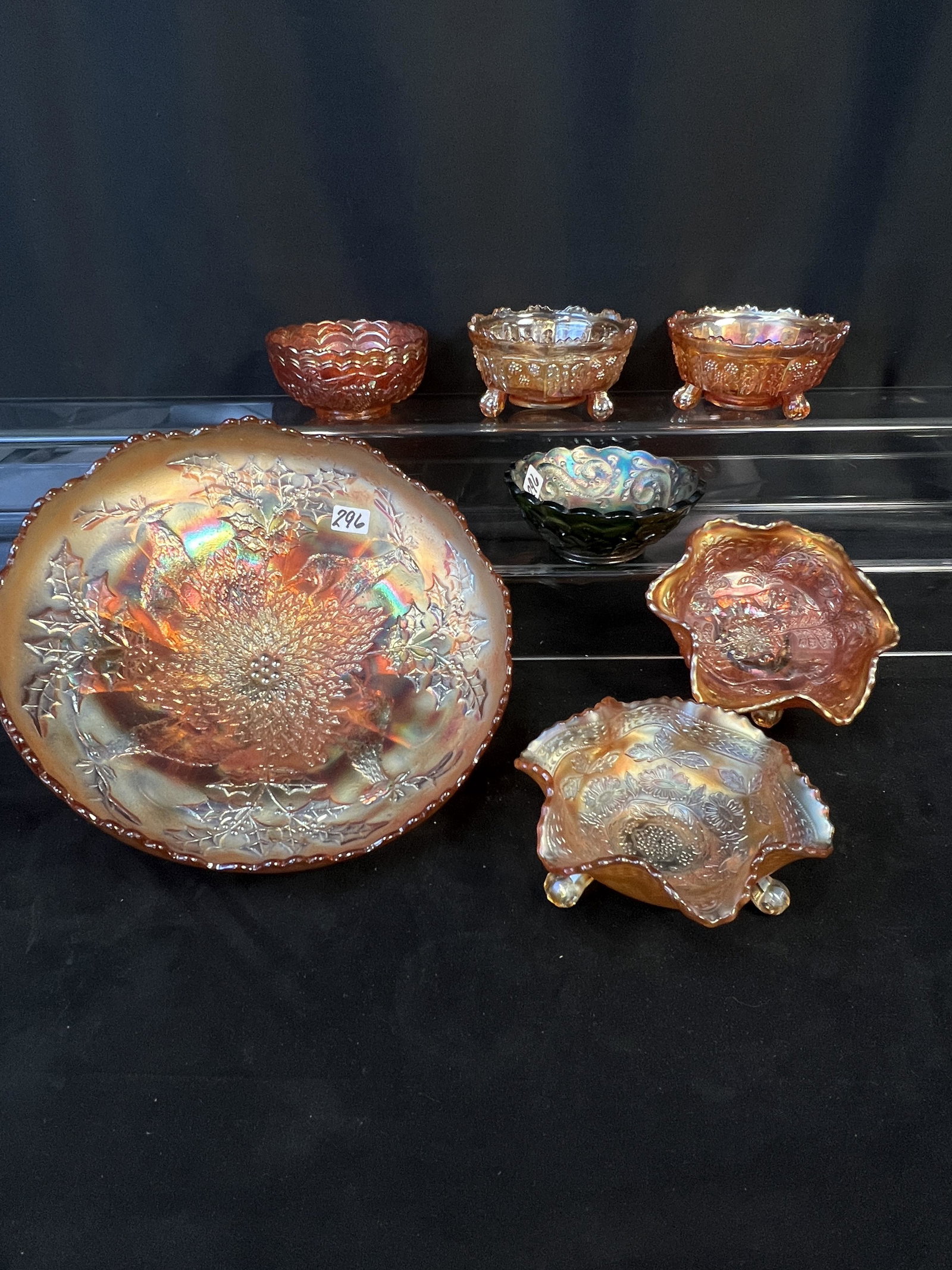 Group of Miscellaneous Carnival Glass (1 of 13)