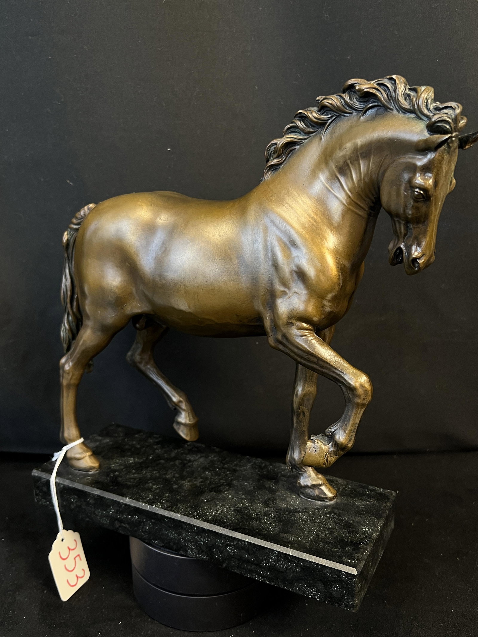 Cold Cast Bronze of Medici Horse (1 of 5)