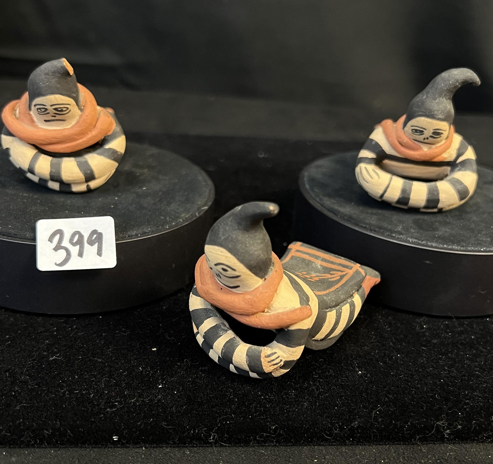 3 Ceramic Hopi Kachina Figures, Grace Pooley (1 of 7)