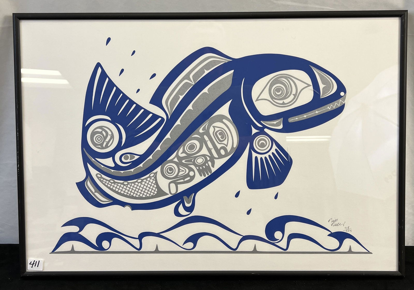 Billie Bellis Signed Serigraph c.1998 (1 of 3)