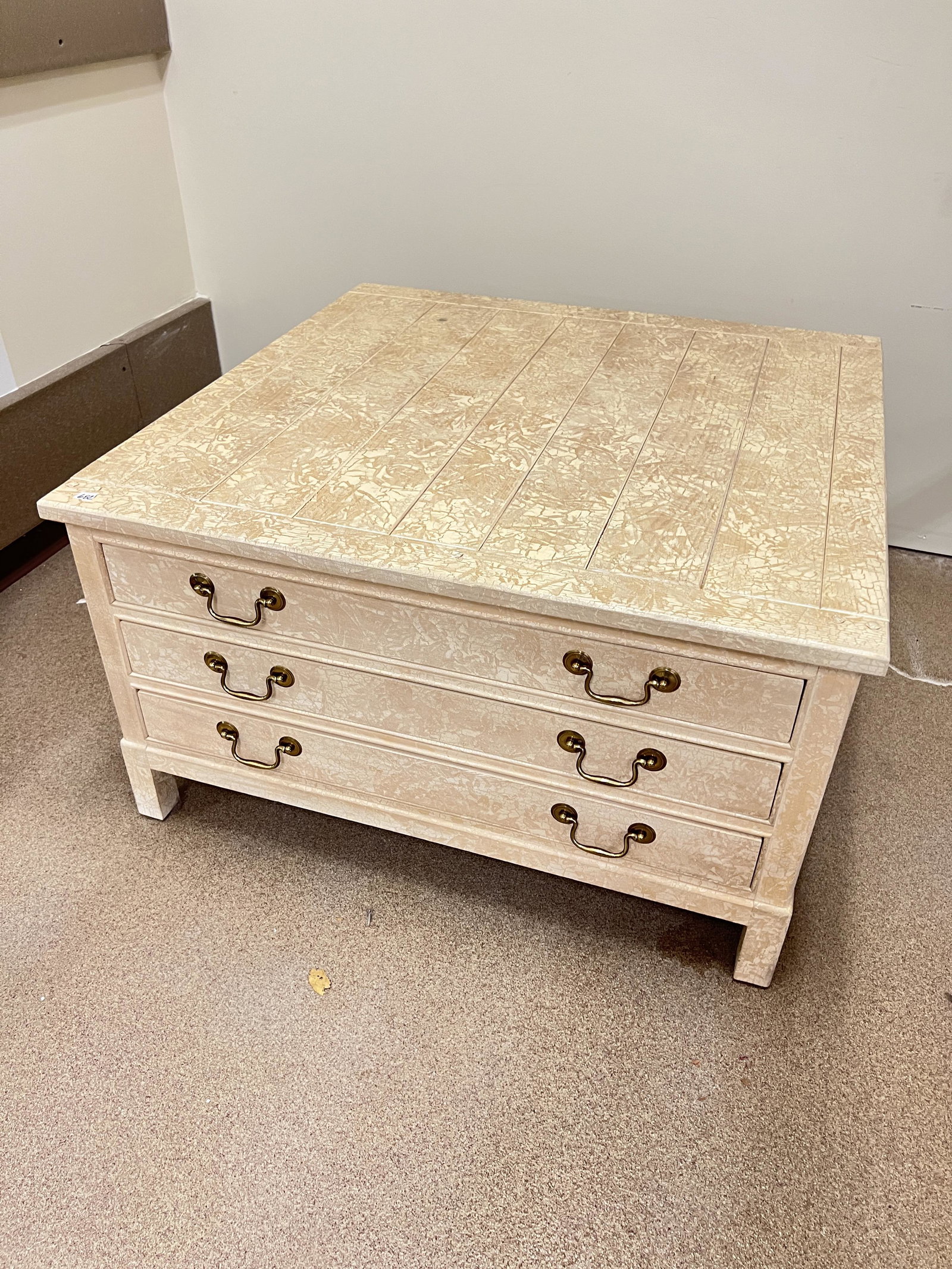 CTH Sherrill 3 Drawer Occasional Table (1 of 5)