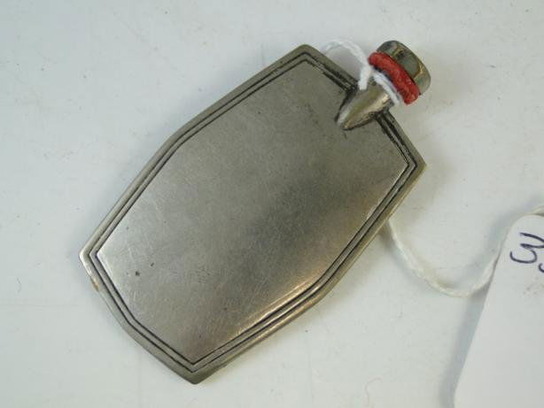 Slim profile Art Deco scent bottle: Slim profile Art Deco scent bottle