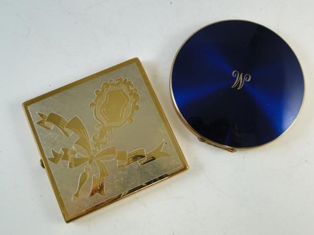 Pair of 1940's compacts: Pair of 1940's compacts