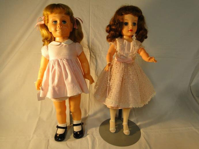 Chatty Cathy doll in working condition and another: Chatty Cathy doll in working condition and another doll