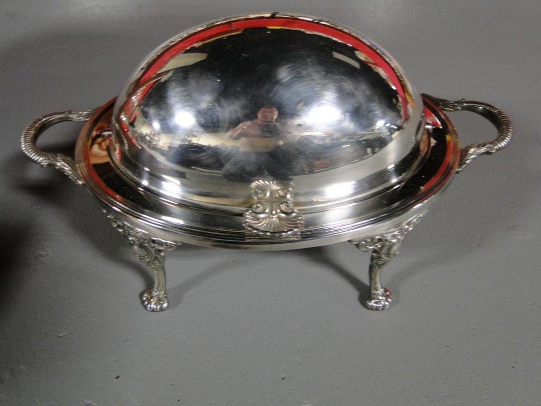 A fancy victorian covered serving dish: A fancy victorian covered serving dish