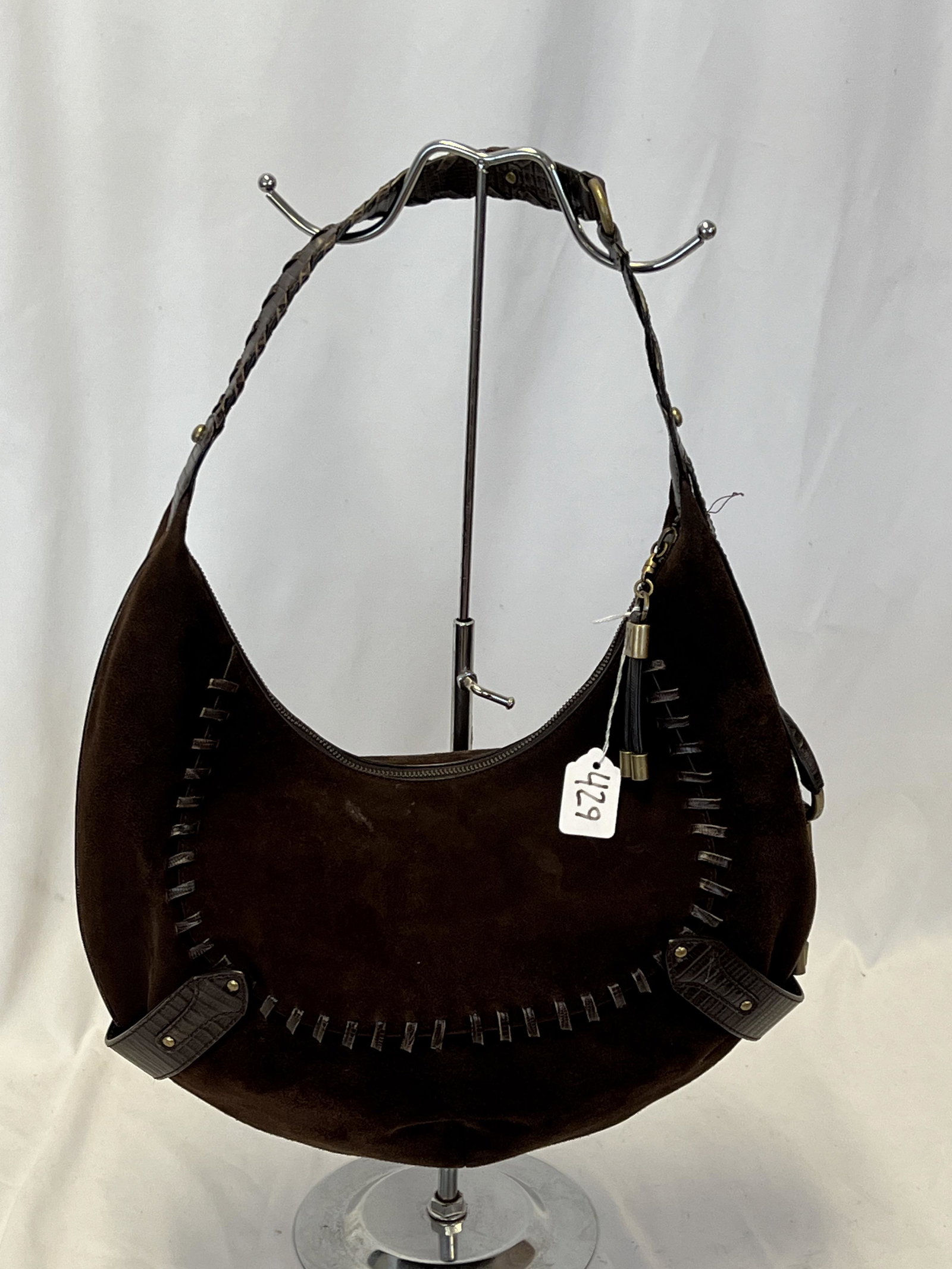 Cole Haan Collection Suede Leather Handbag (1 of 6)