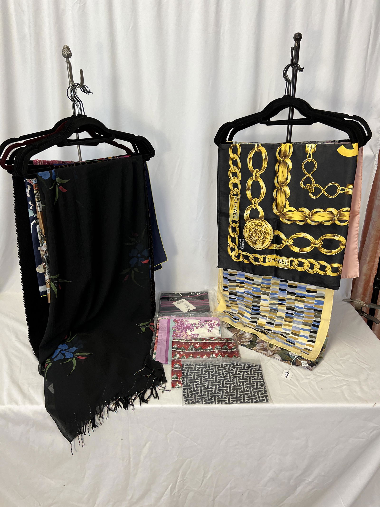 Hermes, Chanel, Versace & Other Scarves (1 of 20)