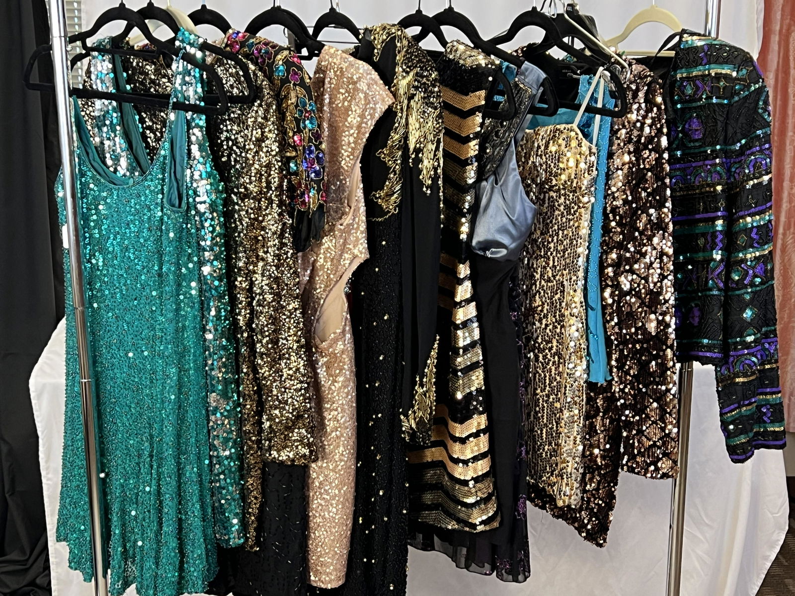 14 1980s Beaded Evening Dresses & Coats (1 of 6)