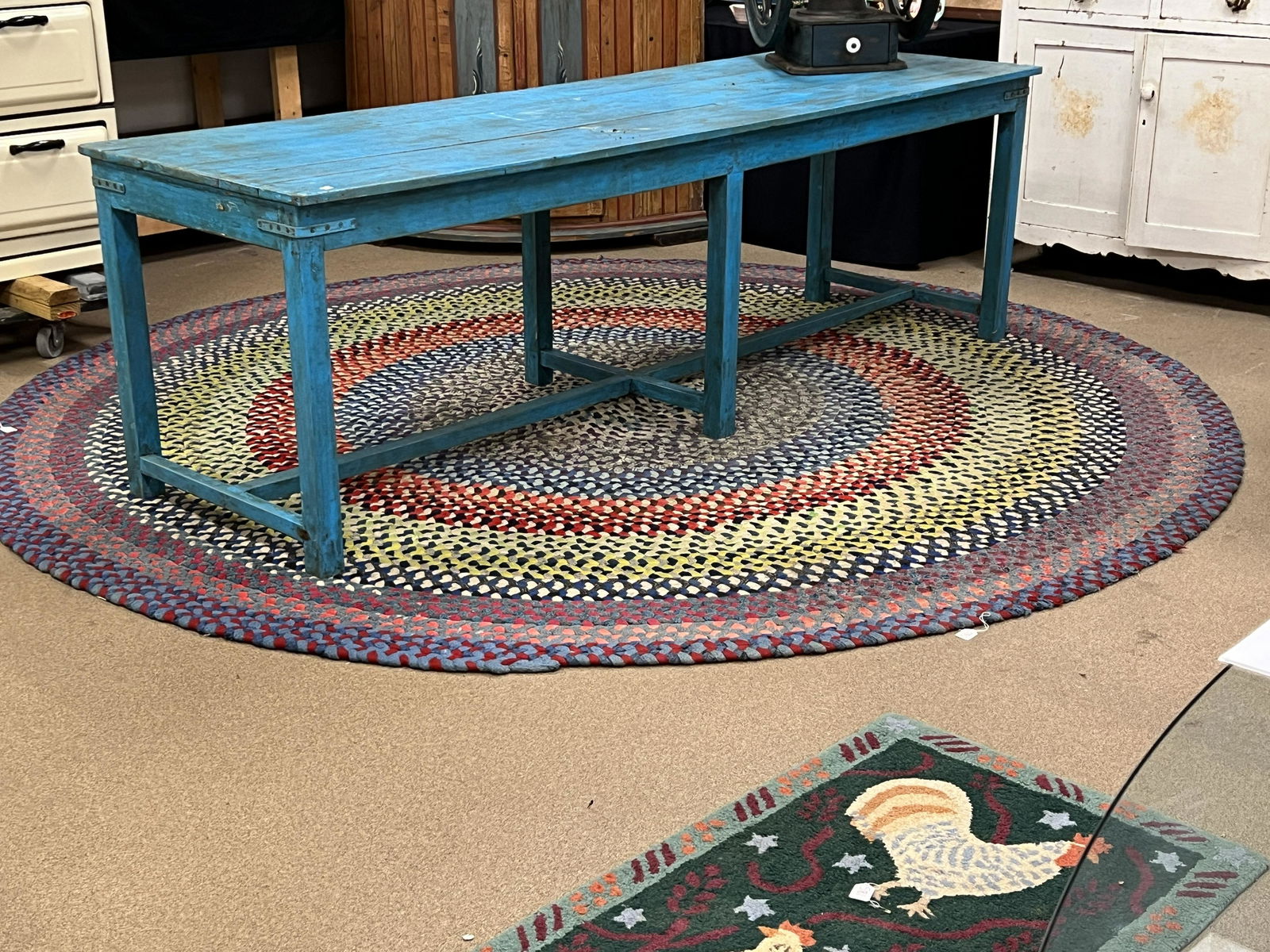Room-Size Round Rag Rug (1 of 4)