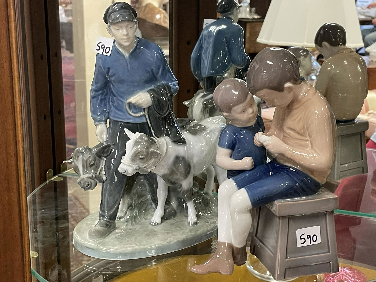 Two Large Royal Copenhagen Figures (1 of 5)