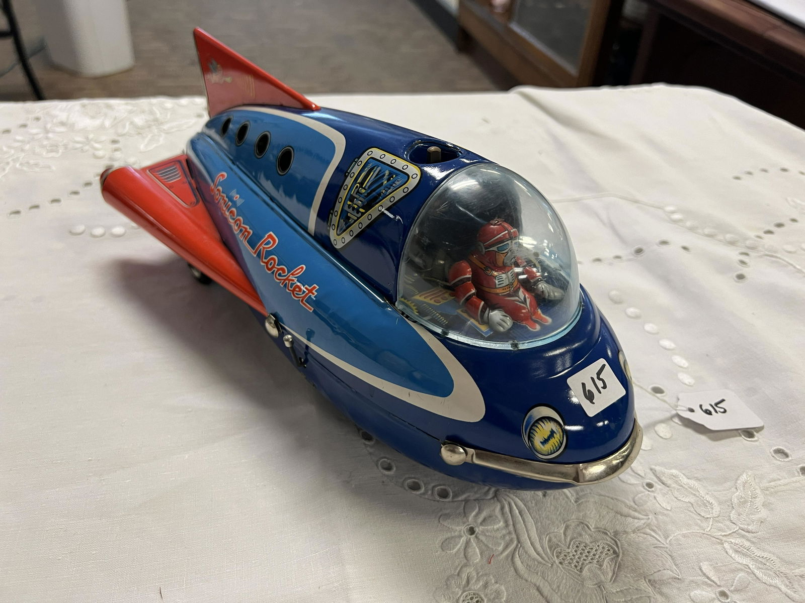 Mint 1950s Sonicon Rocket Toy (1 of 3)