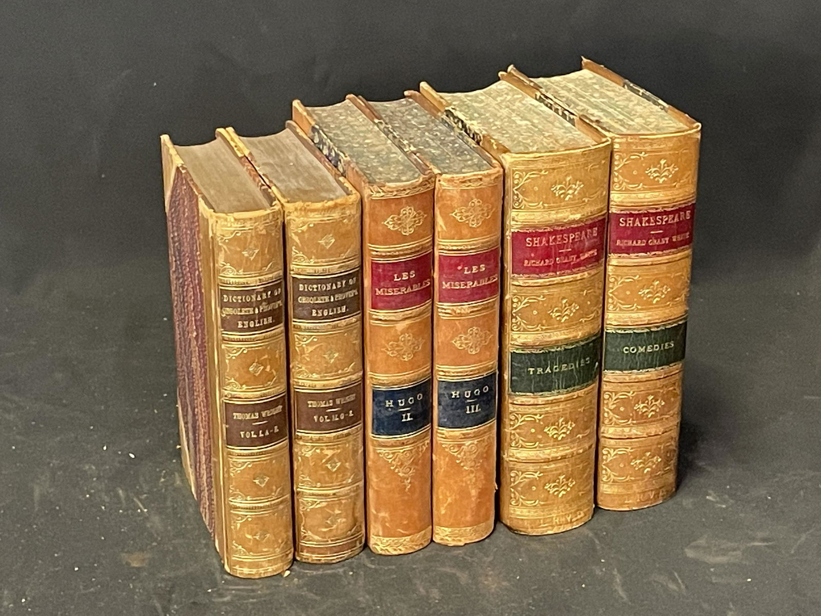 Lot of Antique Books: Hugo, Wright, White (1 of 11)