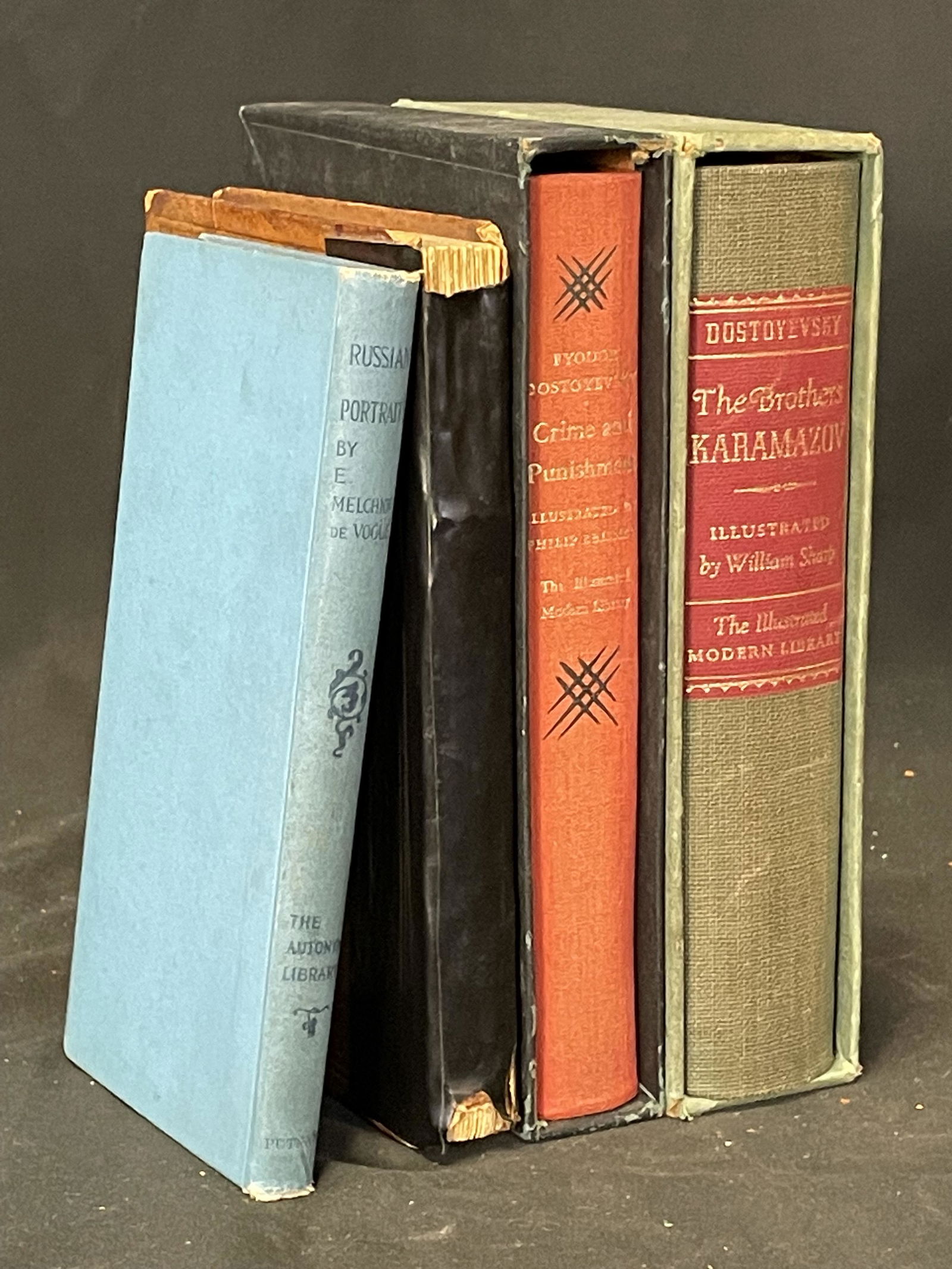 Lot of Antique Books: Vogue, Dostoyevsky, More (1 of 11)