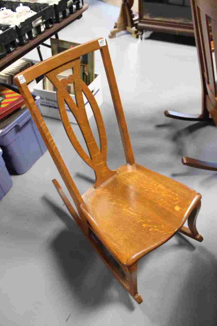 Oak rocker: Oak rocker