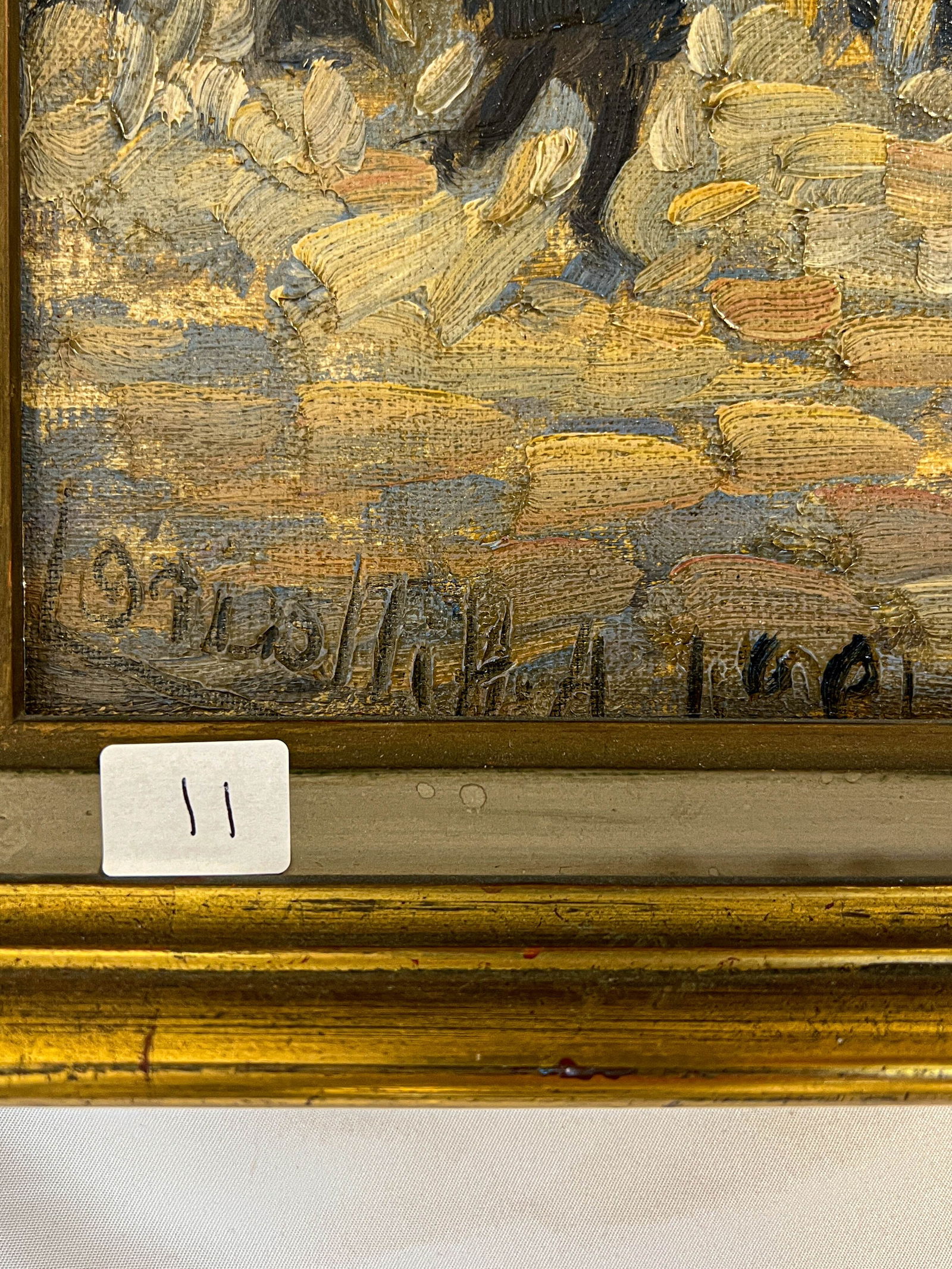 Hillairet, Anatole Eugene Oil on Canvas (1 of 2)