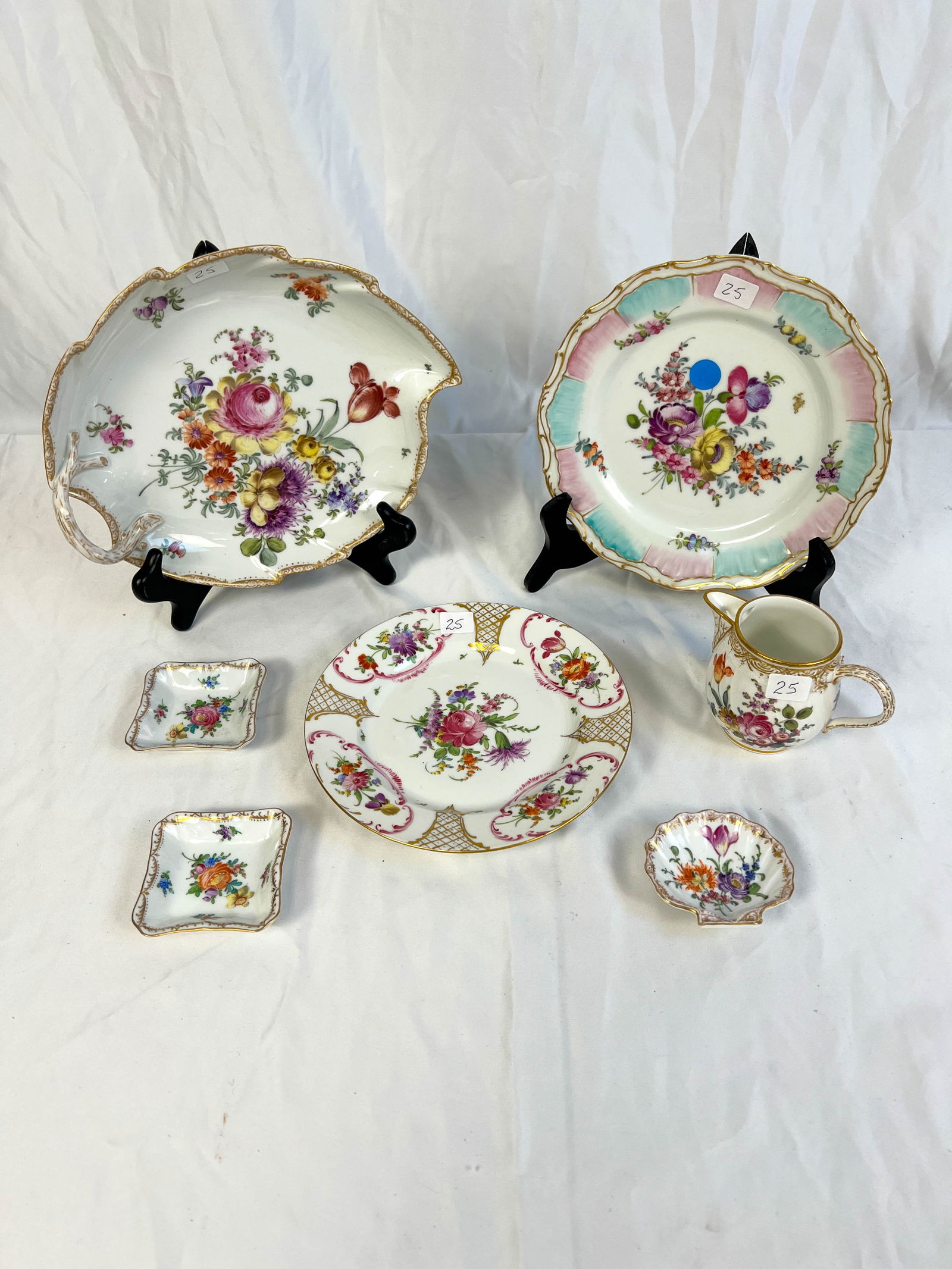 A Mixed Group of Dresden China (1 of 17)