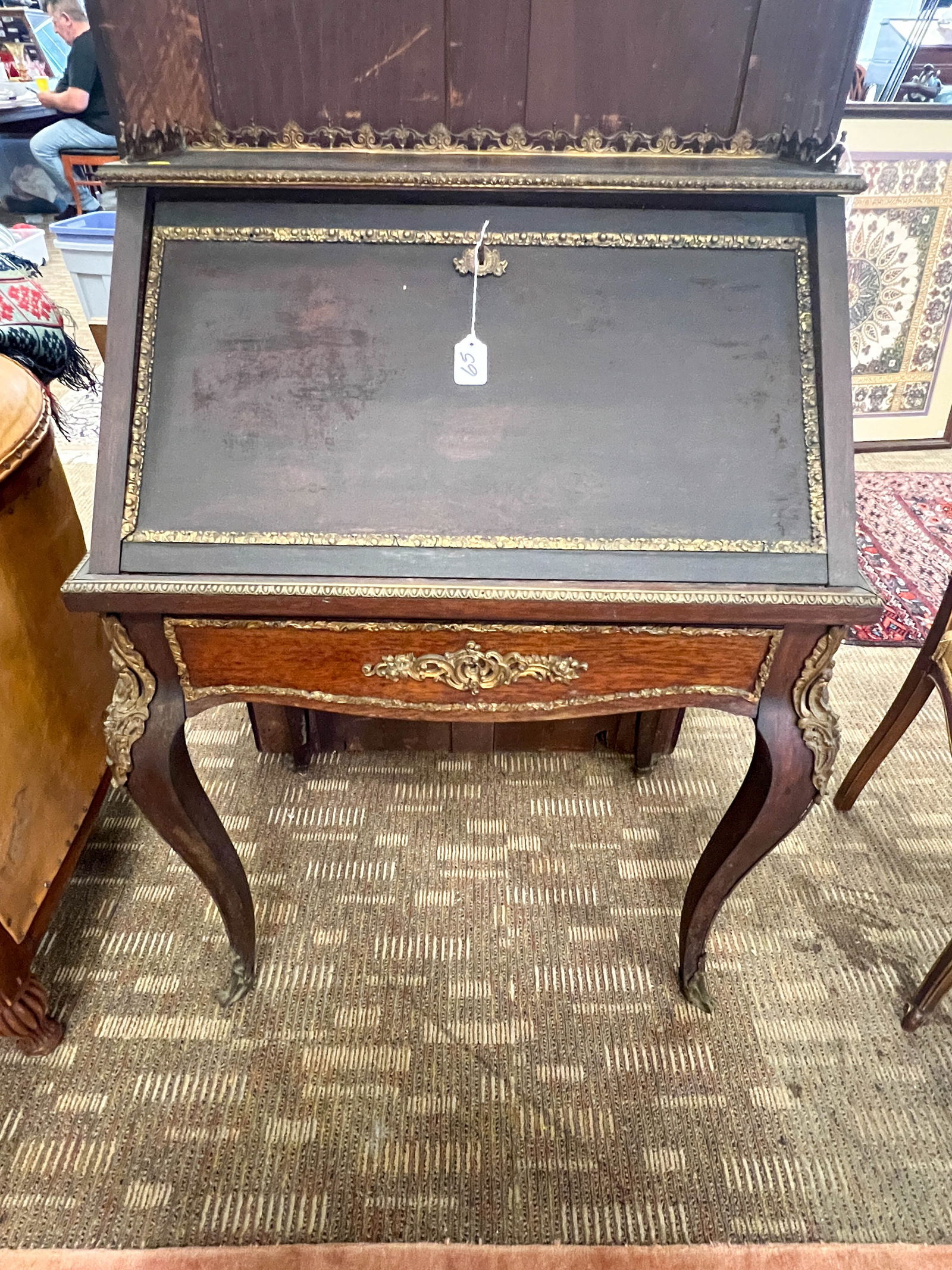 Early Louis XVI Ladies drop front writing desk (1 of 4)