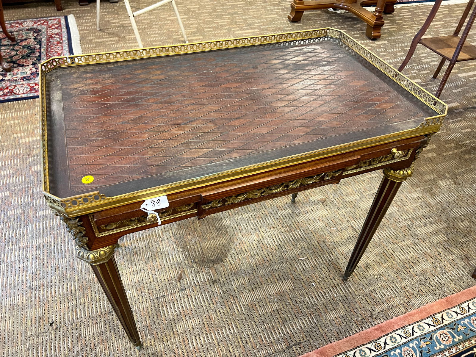 French Louis XVI Side or Sewing Table (1 of 18)