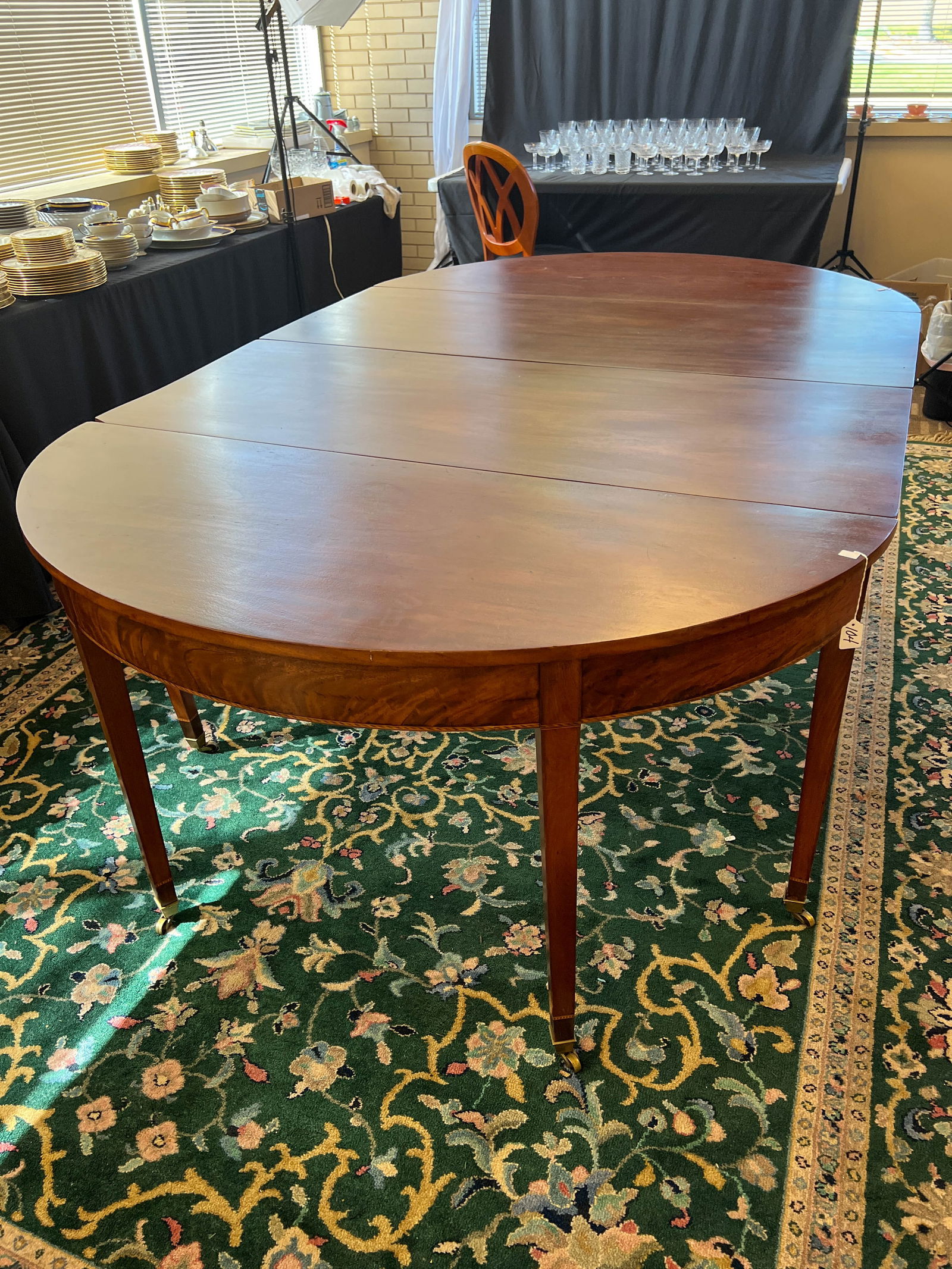 Late 18th - Early 19th Century 2-part Mahogany Table (1 of 10)