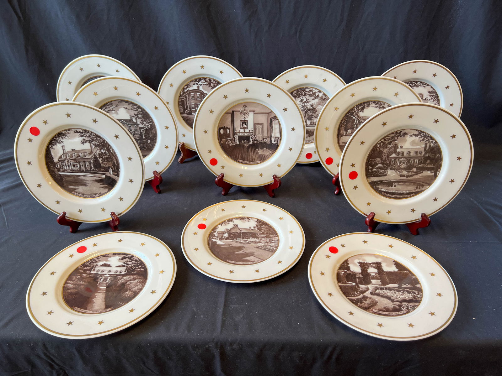 Lenox China 1941 Golden Jubilee Colonial Dames of America (1 of 9)