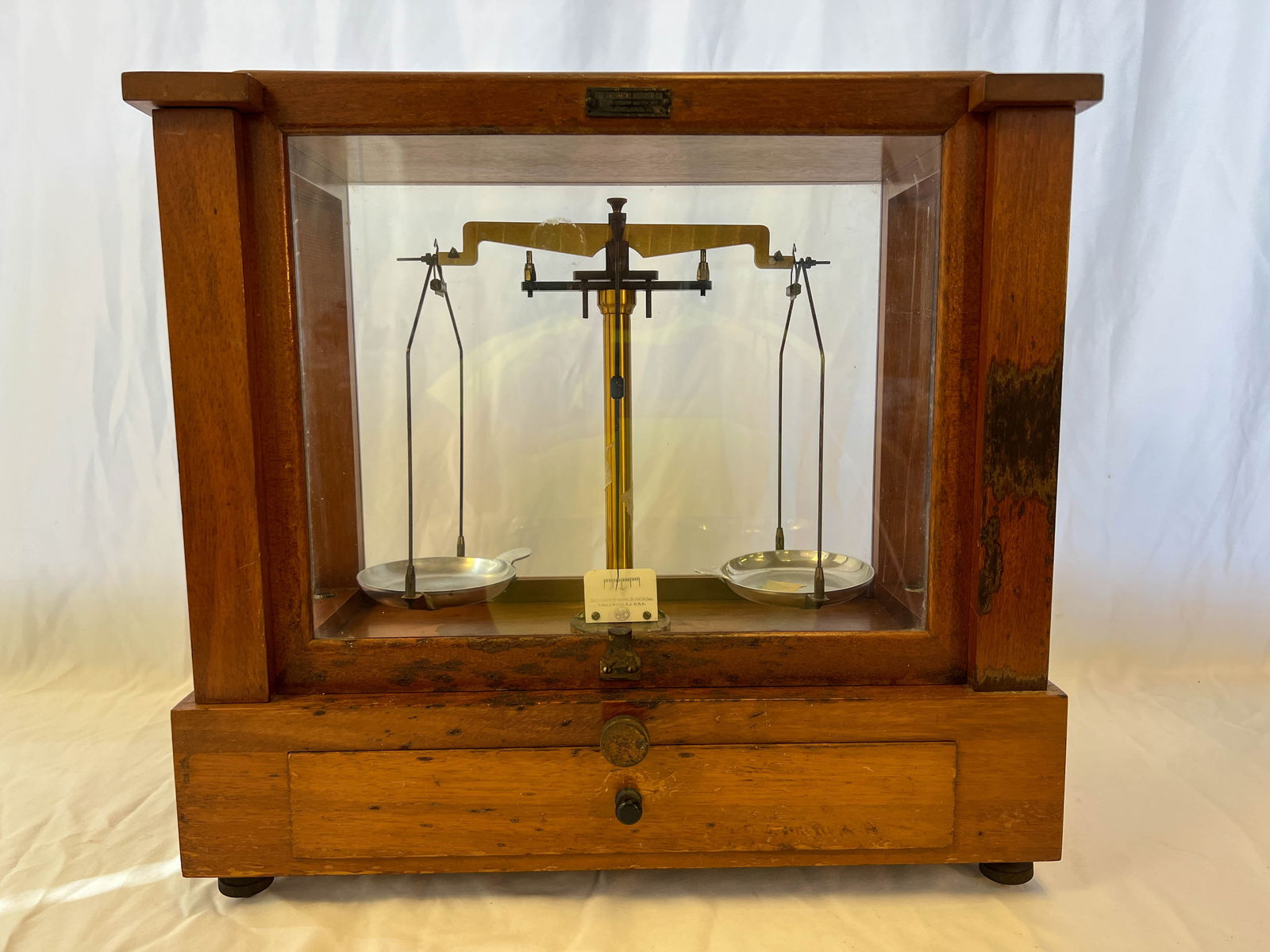 A Seederer Kohl Busch In. Englewood NJ, USA Jeweler Balance in case (1 of 6)