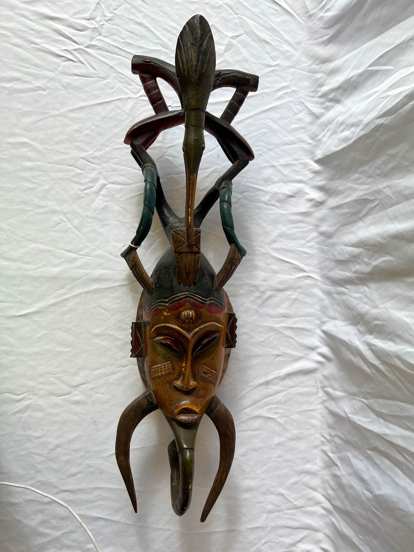 African hand carved Guro mask (1 of 5)