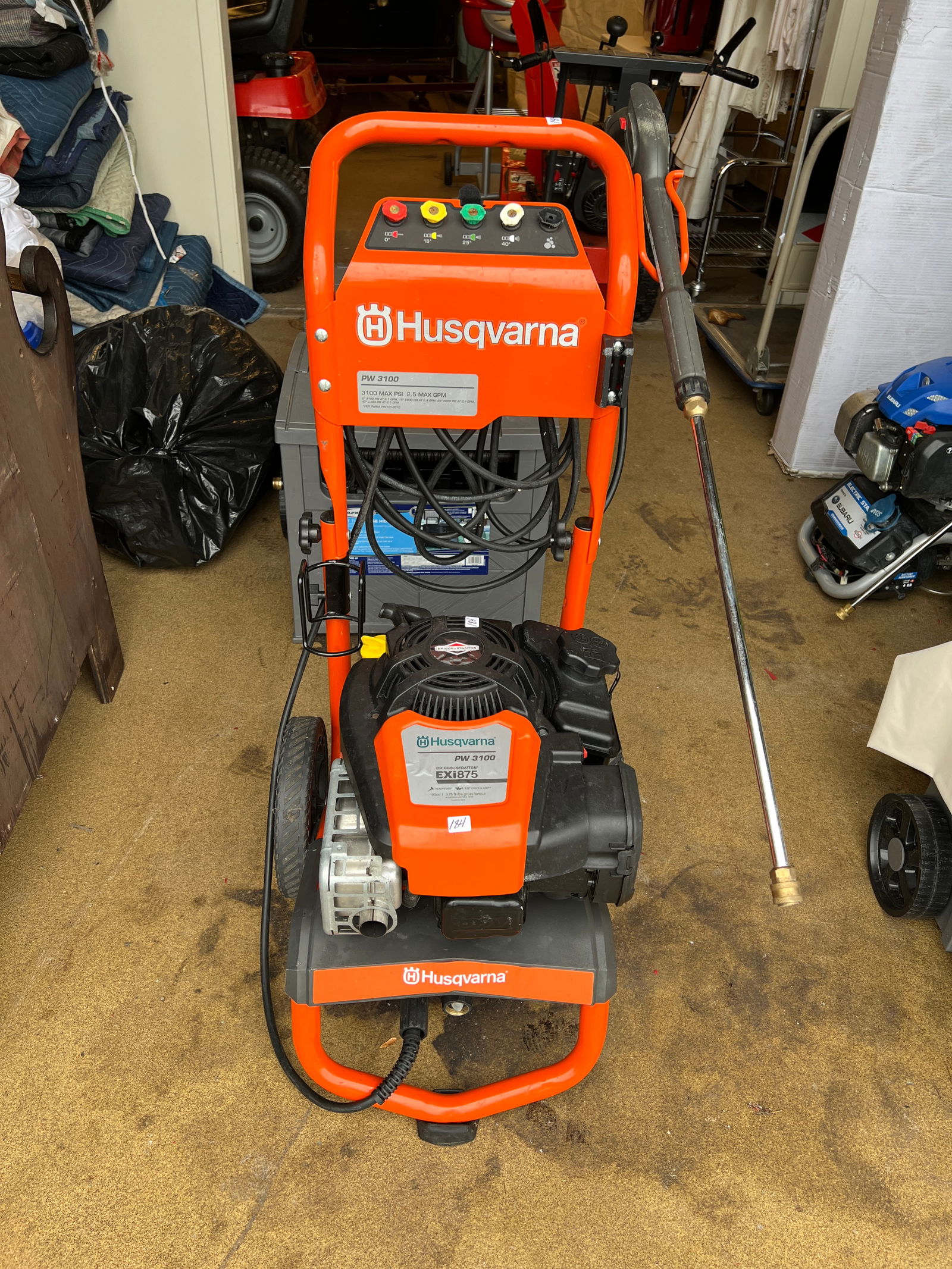 Husqvarna Pw 3100 Power Washer With Briggs And Stratton Gas Operated