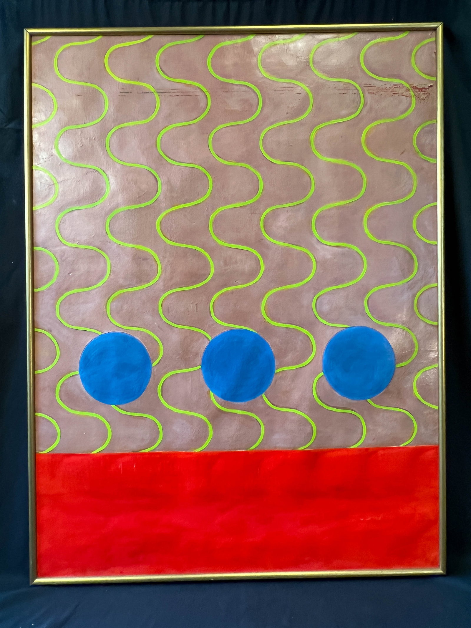 Robert Recht untitled oil on canvas dated 1993; Michael H. Lord Gallery (1 of 3)