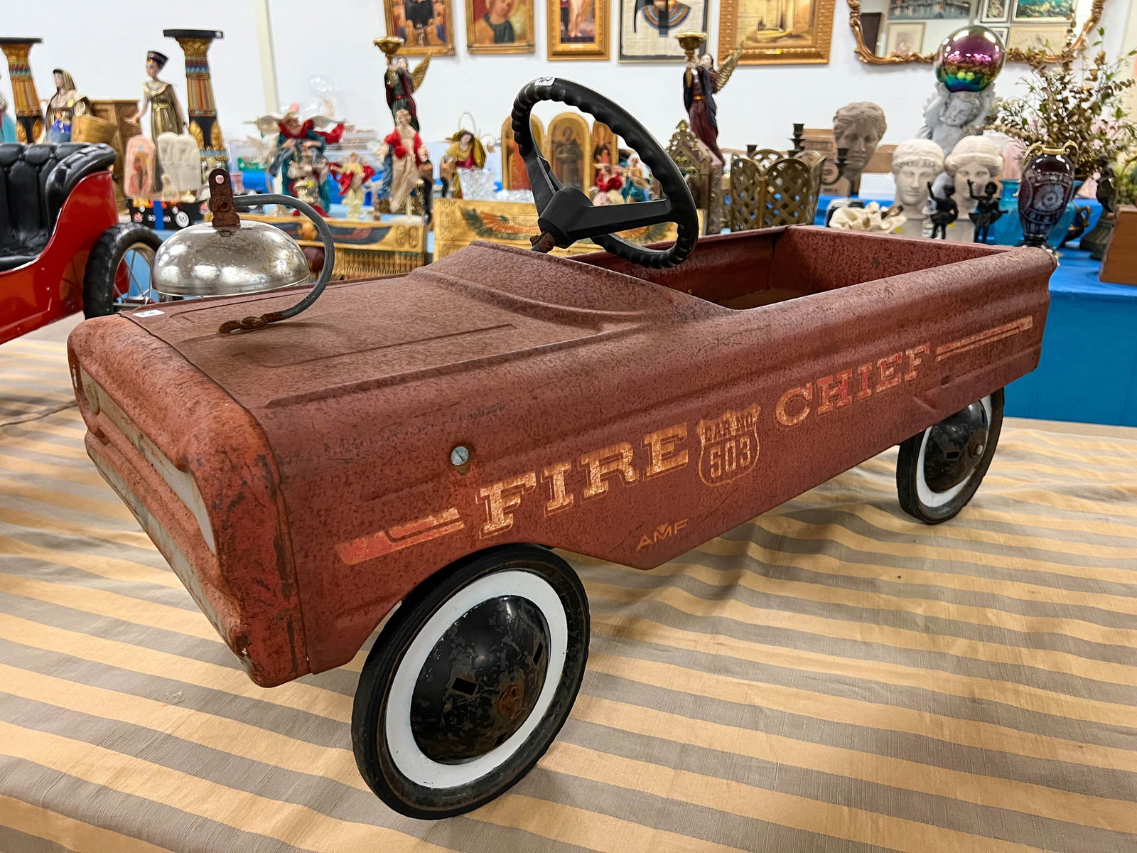 Western flyer fire chief pedal car discount