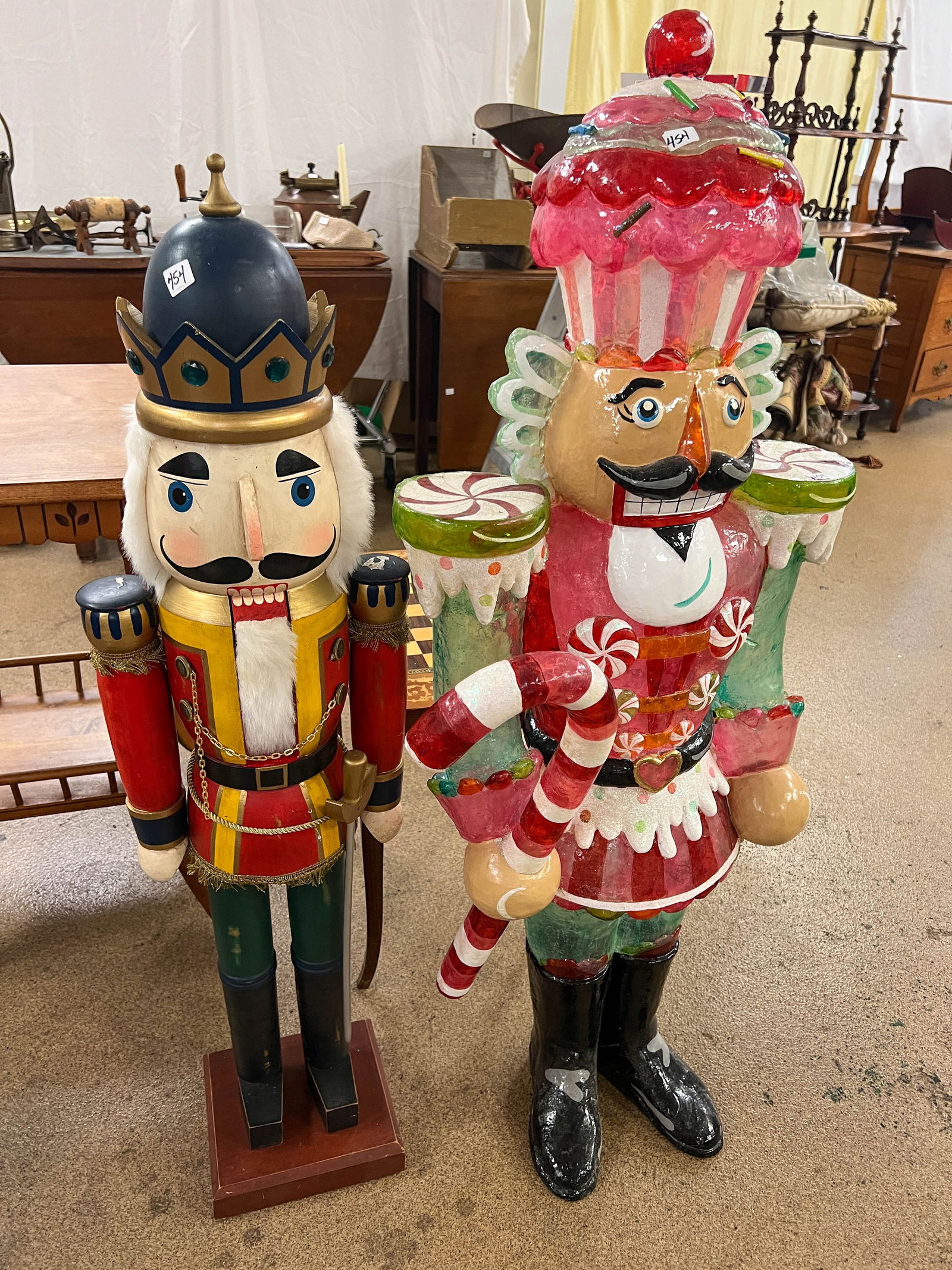 Decorative High Quality Large Nutcracker. German Floor Standing
