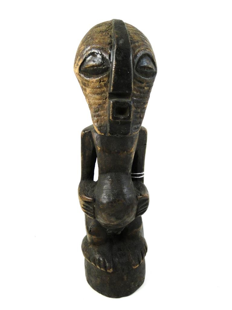Songye Knisi, Songye tribe, from Congo, obtained i: Songye Knisi, Songye tribe, from Congo, obtained in Great lakes region , early 1990's, , measures 11.5", est. value 400.