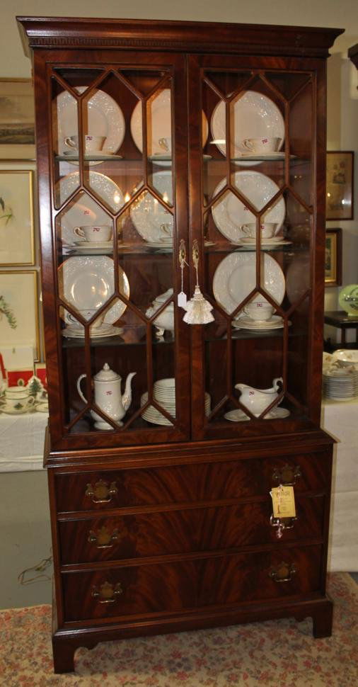 283 Hickory Chair James River Plantation China Cabinet Aug 16