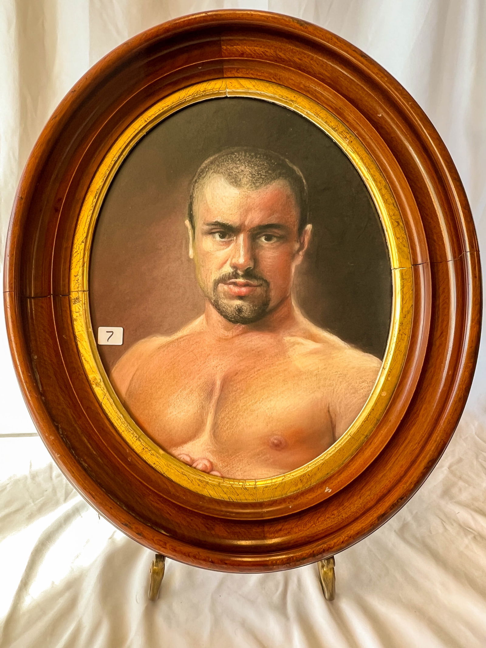 Brian Wood Pastel Portrait of a Young Man (1 of 4)