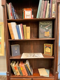 Huge Lot of Antique Reference Books and Manuals