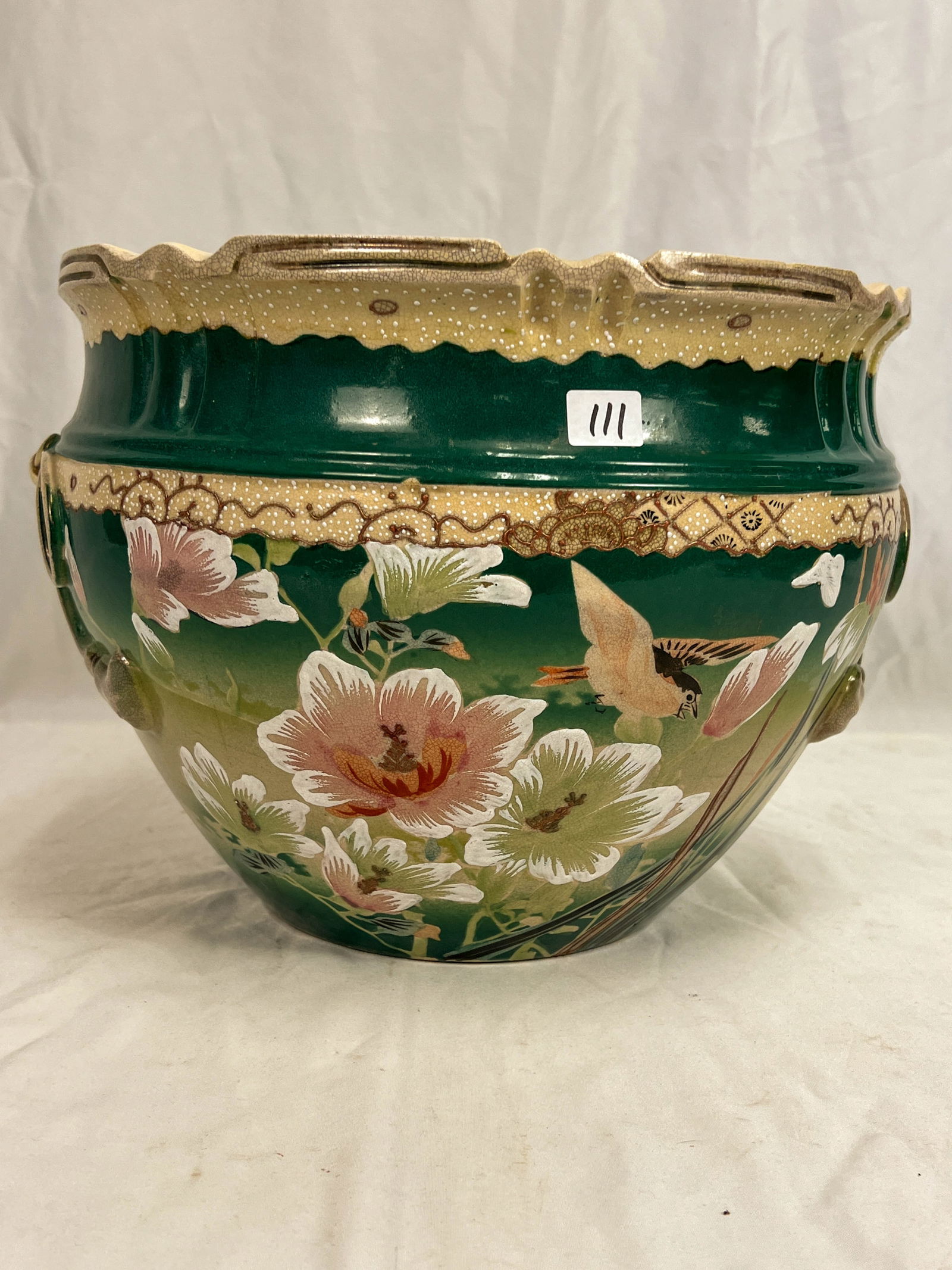 Bulbous Oriental Style Planter (1 of 5)